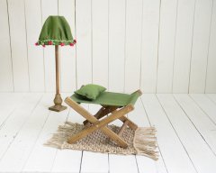 ŞEZLONG YATAK-ABAJUR-KİLİM