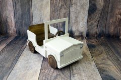 AHŞAP SAFARİ ARABA KREM