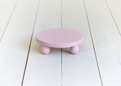 AHŞAP MİNİ PASTA STANTI PEMBE