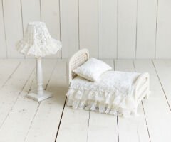 DEKORATİF DANTEL ABAJUR