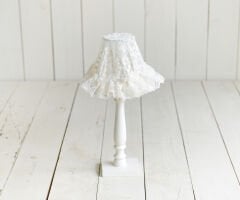 DEKORATİF DANTEL ABAJUR