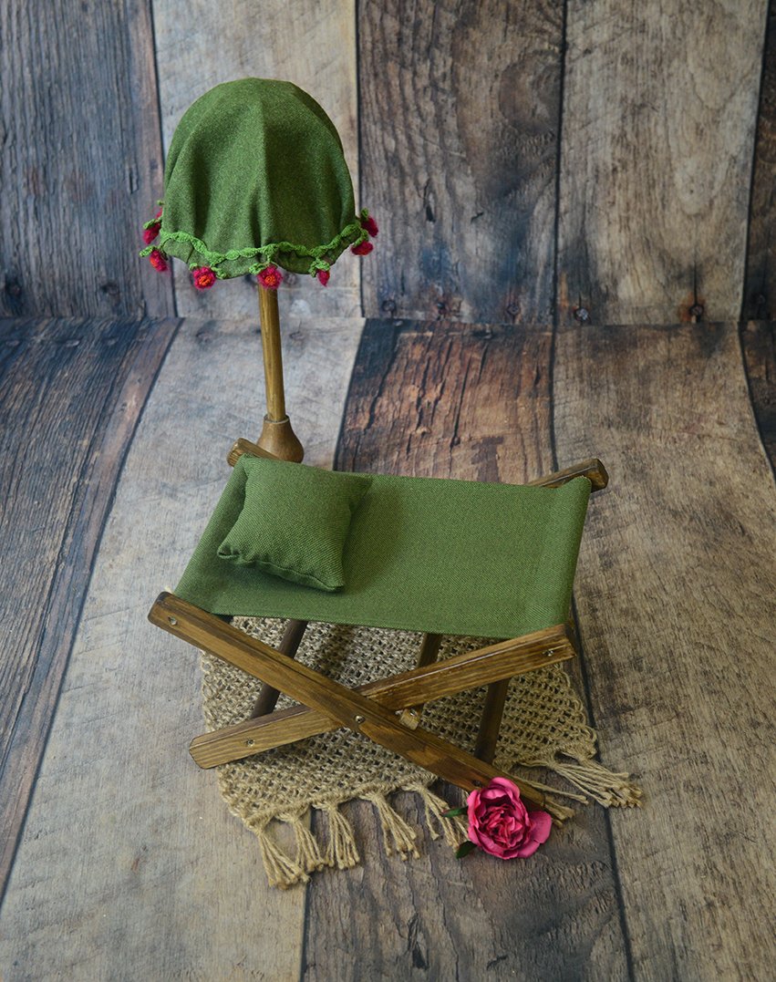 ŞEZLONG YATAK YEŞİL