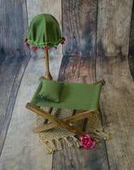 ŞEZLONG YATAK YEŞİL