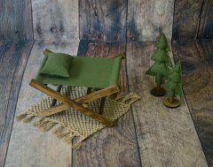 ŞEZLONG YATAK YEŞİL