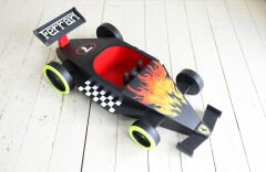 AHŞAP YARIŞ ARABASI FERRARİ FORMULA 1
