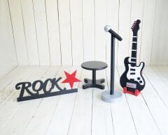 AHŞAP ROCK GİTAR  KONSEPTİ