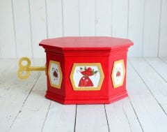 AHŞAP YILBAŞI MÜZİK KUTUSU