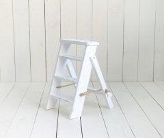 AHŞAP MERDİVEN BEYZ 45 CM