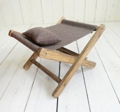 ŞEZLONG YATAK KAHVERENGİ