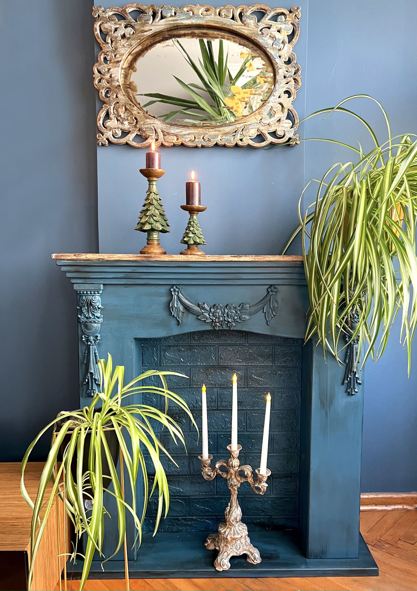 AHŞAP TASARIM ŞÖMİNE