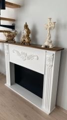 AHŞAP DEKORATİF ŞÖMİNE