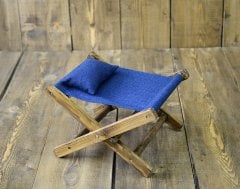 ŞEZLONG YATAK LACİVERT