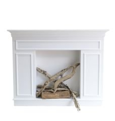 AHŞAP DEKORATİF ŞÖMİNE