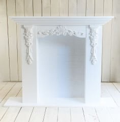 AHŞAP DEKORATİF ŞÖMİNE