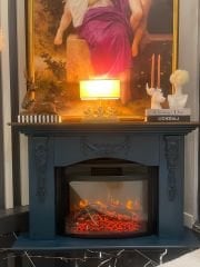 AHŞAP TASARIM ŞÖMİNE