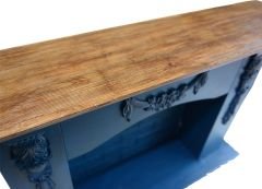 AHŞAP TASARIM ŞÖMİNE