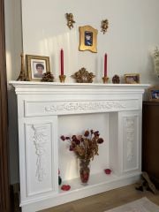 AHŞAP TASARIM ŞÖMİNE