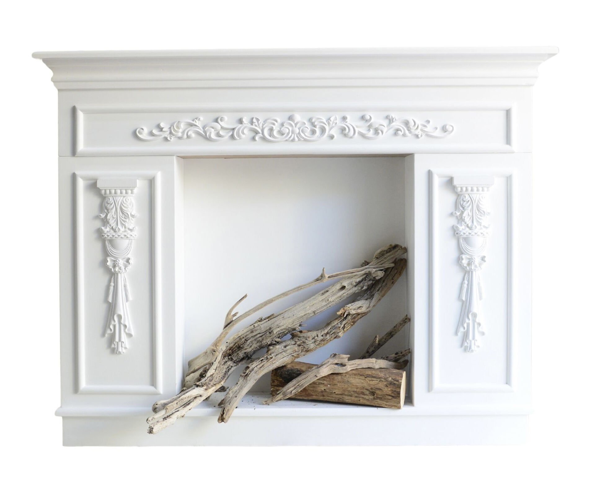 AHŞAP TASARIM ŞÖMİNE