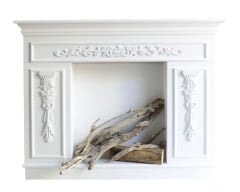 AHŞAP TASARIM ŞÖMİNE