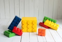 AHŞAP LEGO SETİ