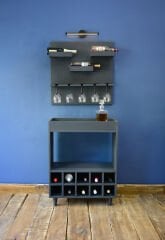 AHŞAP DEKORATİF İÇKİ BARI