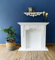 AHŞAP DEKORATİF ŞÖMİNE