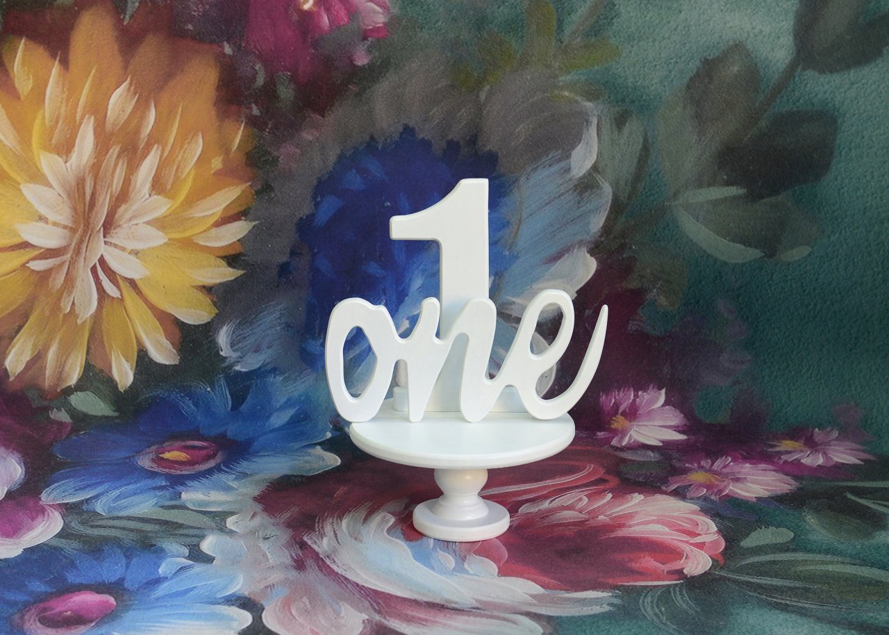 AHŞAP 1 YAŞ PASTA SETİ