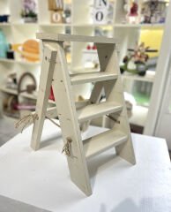 AHŞAP KREM ESKİTME MERDİVEN 45 CM