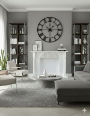 AHŞAP DEKORATİF ŞÖMİNE