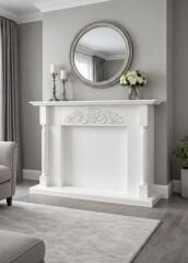 AHŞAP DEKORATİF ŞÖMİNE