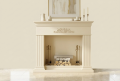 AHŞAP DEKORATİF ŞÖMİNE