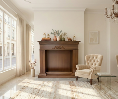 AHŞAP DEKORATİF ŞÖMİNE