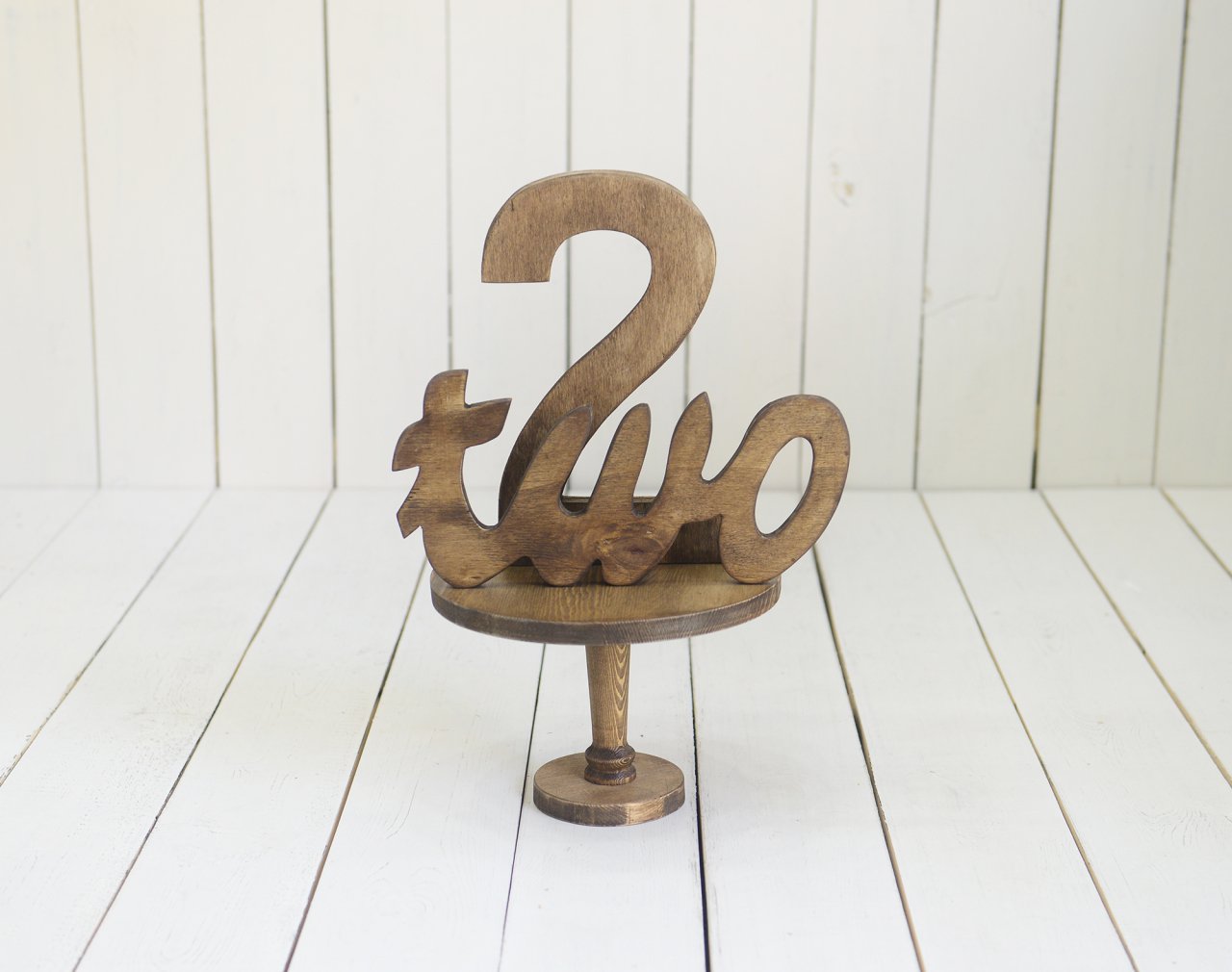 AHŞAP 2 YAŞ PASTA SETİ