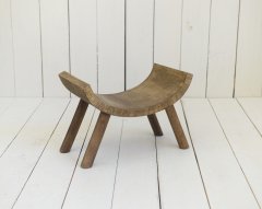 AHŞAP POZ TABURESİ BANK