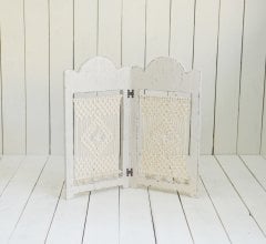 AHŞAP MAKROMELİ PARAVAN