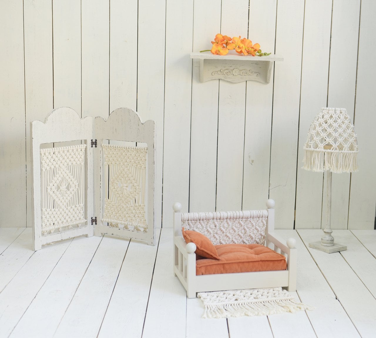 AHŞAP MAKROMELİ ODA KONSEPTİ