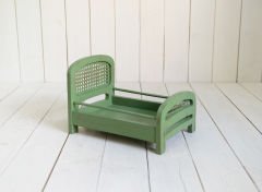 AHŞAP BAMBU DETAYLI YATAK