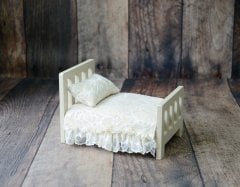 AHŞAP YATAK YATAK ÖRTÜSÜ YASTIK