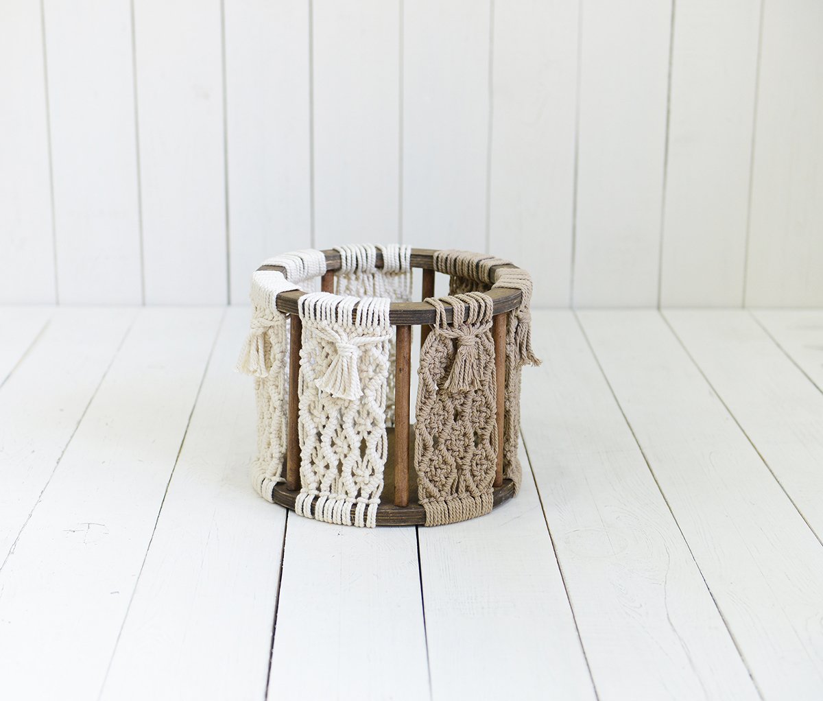 MAKROME ÖRGÜ KOVA ÇİFT TARAFLI