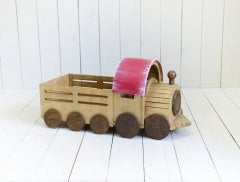 AHŞAP VAGONLU TREN