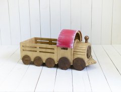 AHŞAP VAGONLU TREN