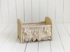 AHŞAP MAKROME YATAK