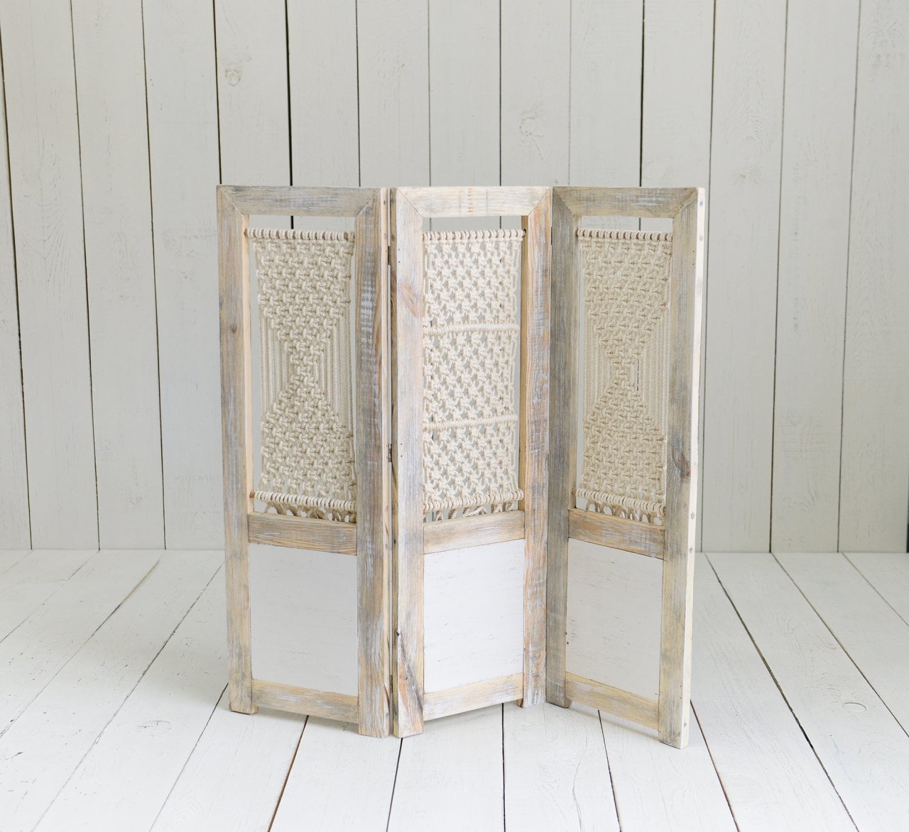 AHŞAP MAKROMELİ PARAVAN